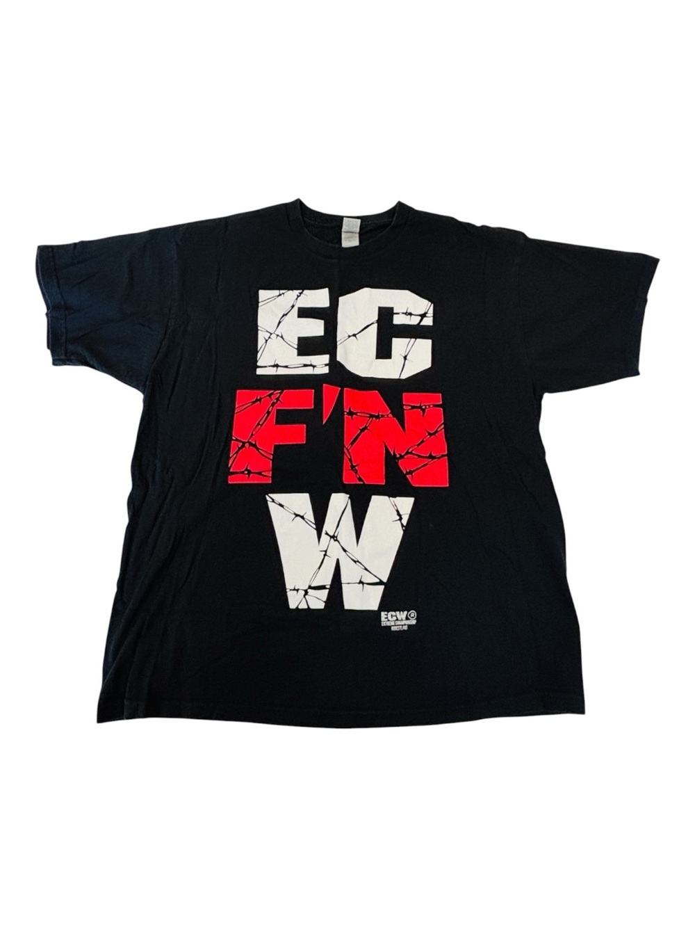 ECW Hardcore Wrestling T Shirt XL This Means War Extreme Championship Grail Rare